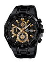 Casio Edifice EFR-539BK-1AV – Black & Gold Chronograph Watch For men