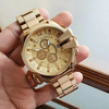 Diesel Mega Chief Chronograph Watch – DZ4360 (Champagne Gold)