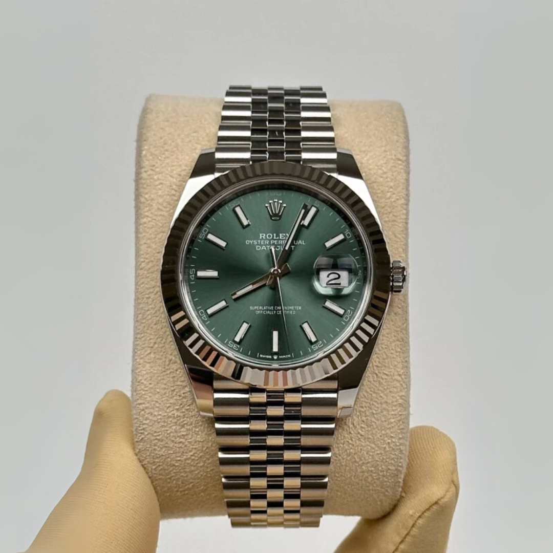 Rolex Datejust 41 mm, Oystersteel and white gold