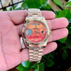 Rolex Day Date Oyster Gold Diamond Figure Yz